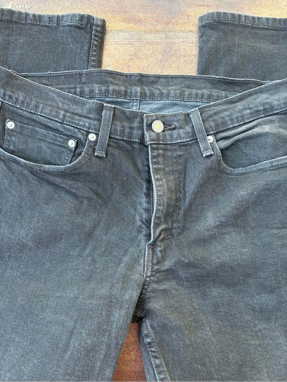 Levi's 511 Men's Black Straight-Leg Jeans